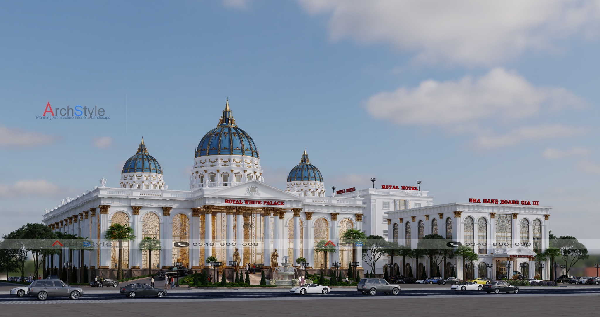 Royal White Palace